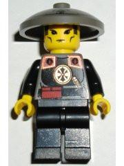 LEGO Minifigure-Dragon Fortress Guard - Conical Straw Hat-Adventurers: Orient Expedition-ADV046-Creative Brick Builders